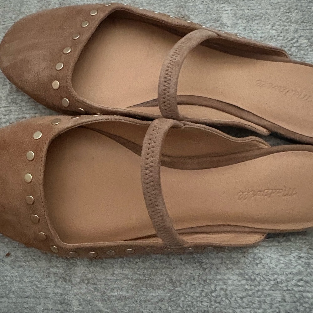 GUC suede Mary Jane flats. Madewell size 7. Final Price - Picture 3 of 10